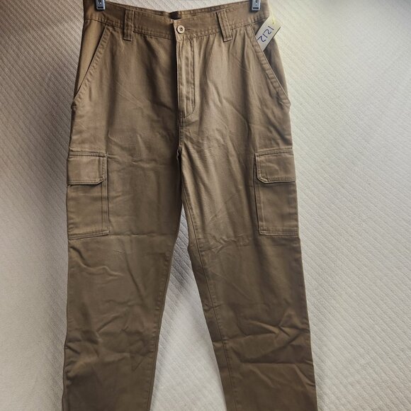 1212 - Basic Editions 34W 30L Cargo Pants - Picture 1 of 6
